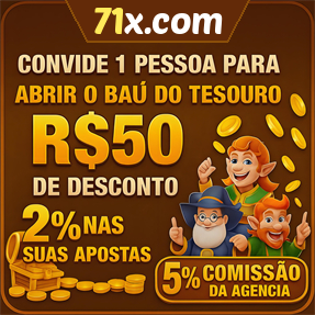 71x.com Indique amigos para receber um bônus